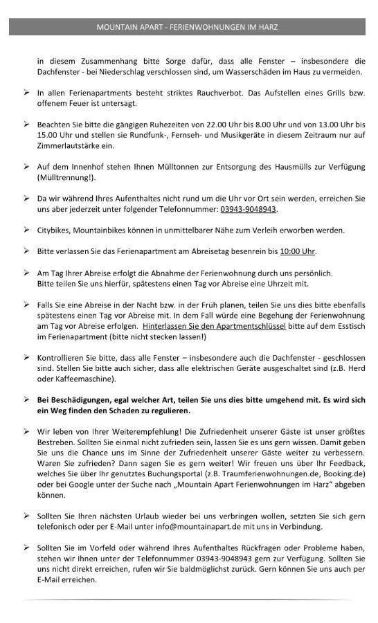 Ferienwohnungen Albarts By Mountain Apart Wernigerode Esterno foto